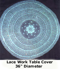 Exporters of Lace Work Table Cover